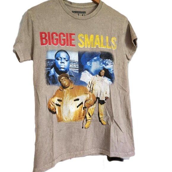 Notorious BIG Biggie Smalls Rapper Graphic Tee T-Shirt - Size X-Large  NWOT - Picture 1 of 3